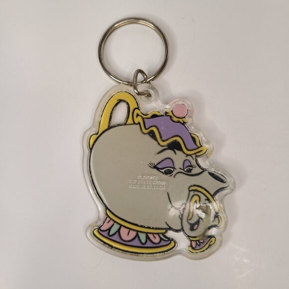 Disney Beauty and the Beast Mrs. Potts and Chip Key Chain - Picture 2 of 2